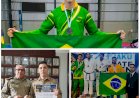 POLICIAL DO 4° BPM SAGRA-SE VICE-CAMPEÃO EM CAMPEONATO MUNDIAL DE KARATÊ NA ARGENTINA. 