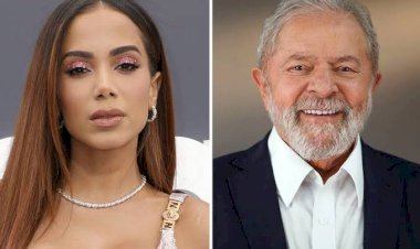 Anitta entra de vez na campanha e elogia novo jingle de Lula: ‘Sensacional’