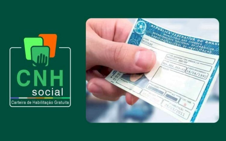 Carteira de Habilitação Gratuita para pessoas de baixa renda